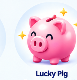 Lucky Pig illustration